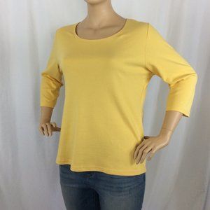 Karen Scott 3/4 Sleeve Blouse 198D